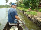 Canoeing in Backwaters